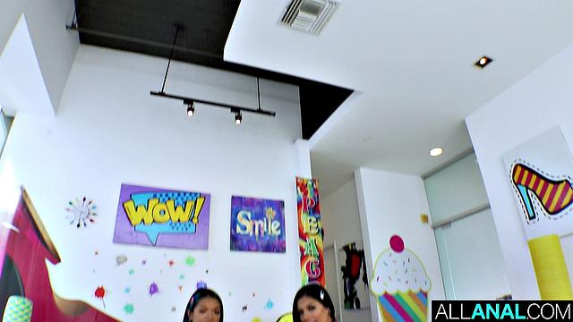 Anal Party With Paisley And Serena