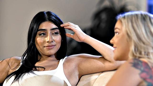 GIRLSWAY - Straight But Lonely PAWG Kali Roses Begs Lesbian Violet Myers To Fuck