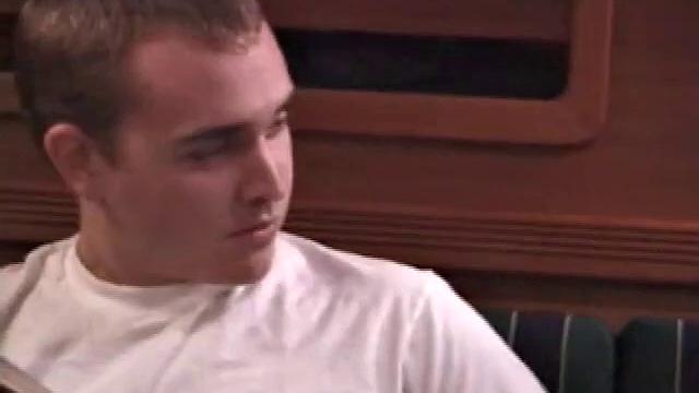 While these two are out on a friend's boat, Chad finds a stash of magazines, and they each start jacking off. It's not long before Nick has his cock in Chad's mouth.