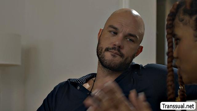 Nailing my new TS Ebony neighbor in the ass