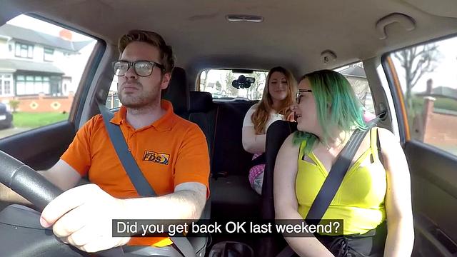 British bbw publicly fucked in car before cumshot.