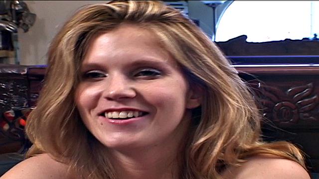 Hot Blonde Pornstar Jesie Nichole Jerking a Cock POV