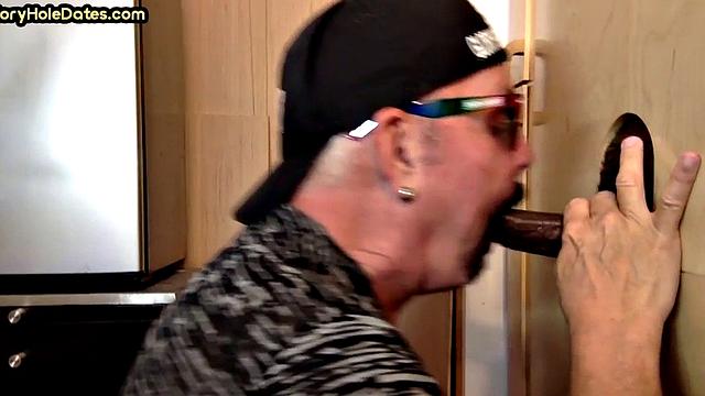 IR gloryhole amateur gets fucked in homemade video