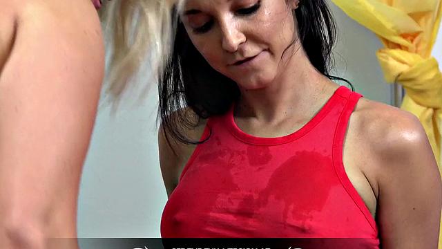 Girls know how to have fun with pee