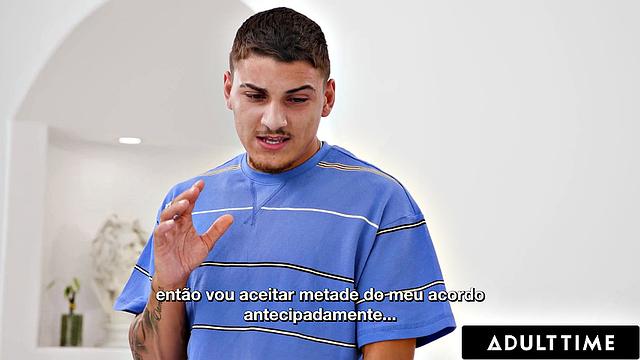 ADULT TIME - Lucky Landlord Has Surprise PUSSY STACK Fuck With 5 MILFS! PORTUGESE SUBTITLES