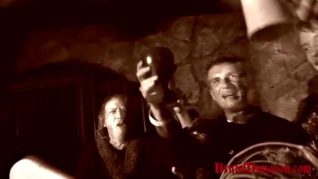 Blond Magda Endures Extreme Food Play & BDSM Gang Bang