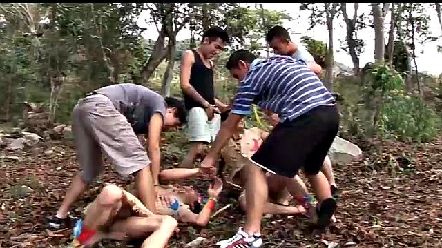 Latinos and Indians Sex Orgy