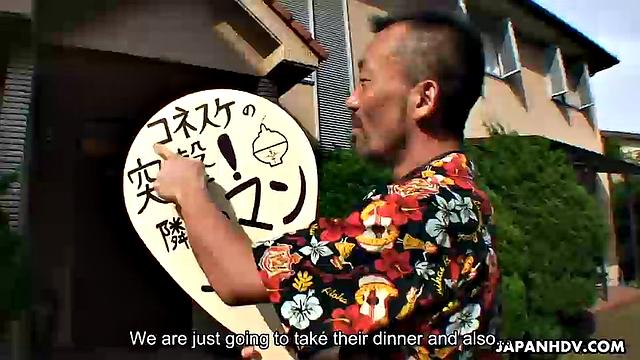 Sexy Arisa gets teased and rammed at home