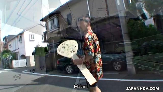 Sexy Arisa gets teased and rammed at home