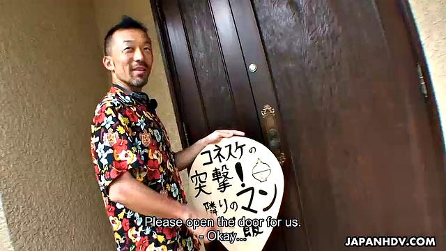 Sexy Arisa gets teased and rammed at home