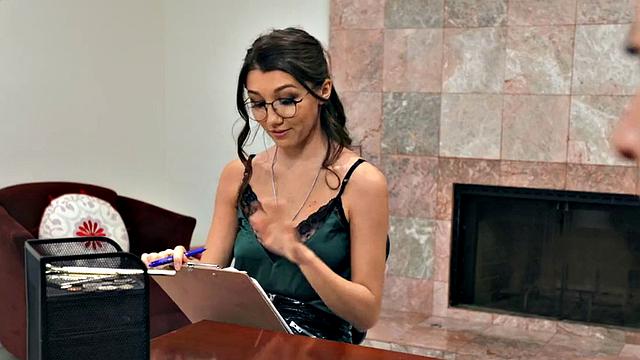 21yo secretary anal fucked in the office