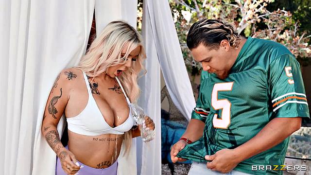 Wife's Sneaky Workout Buddy