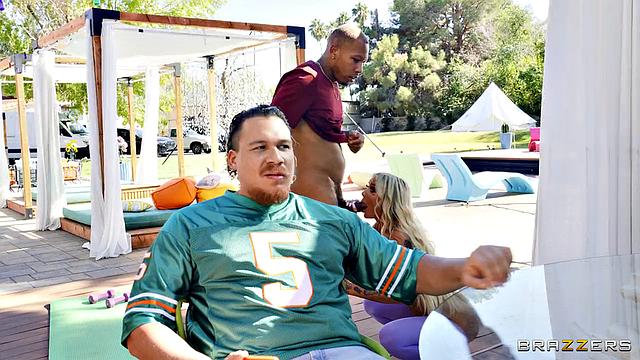 Wife's Sneaky Workout Buddy