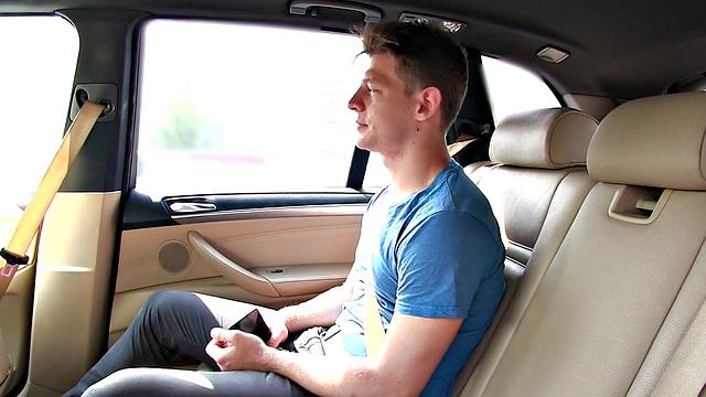 Horny Taxi Driver Loves Cock