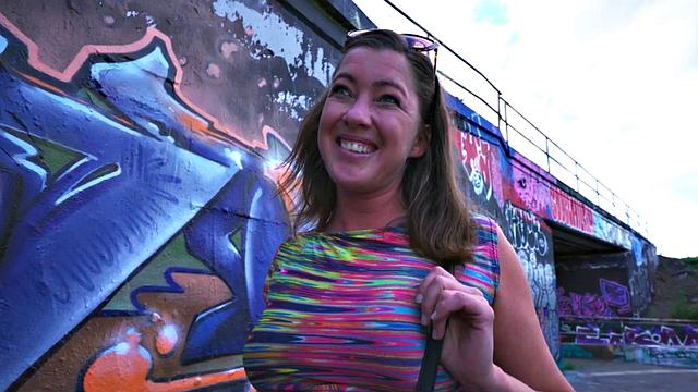 Real European Mature Sucking Stranger POV