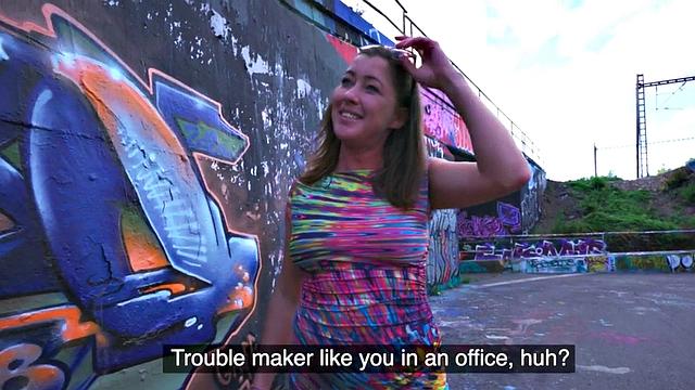 Real European Mature Sucking Stranger POV