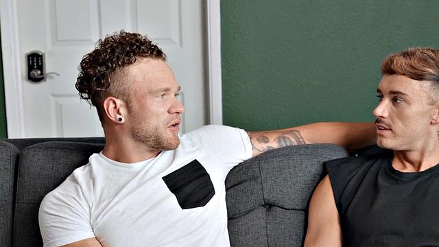 Amateur eager jock fucks greedy asshole at home