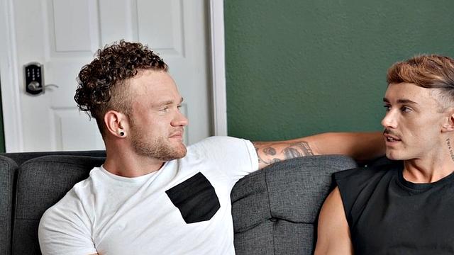 Amateur eager jock fucks greedy asshole at home