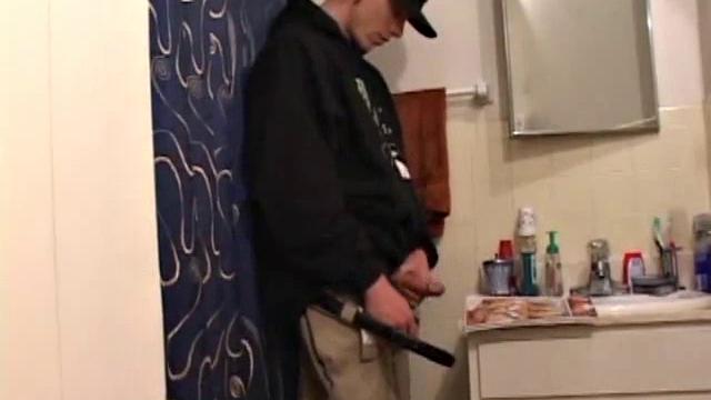 We just can't get enough of Shane and his beautiful cock. Here's another solo jerk off video, with an explosive conclusion. That punk can really work his tool.