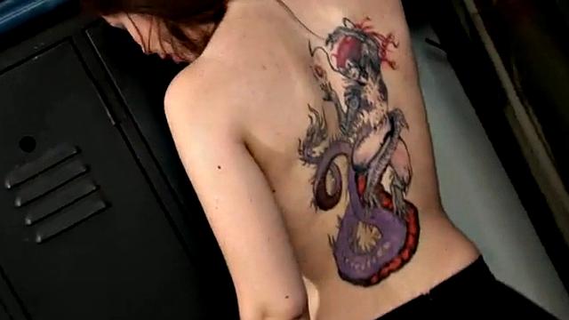 Lesbian Nina Showing Sexy Body with Limousine