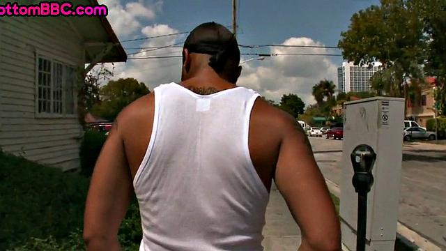 Black thug picked up and banged in public for money