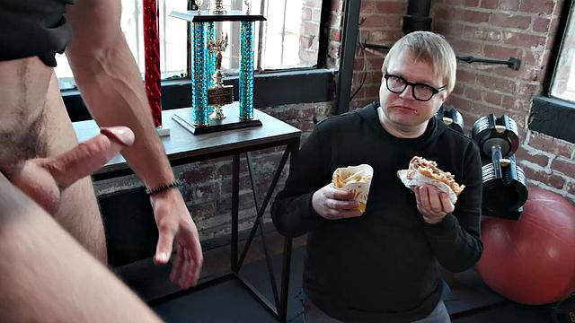 Hot Blonde Squirter Unloads Her Juice On Her Husband After Choking On A Big Fat Cock