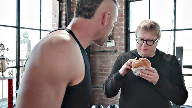 Hot Blonde Squirter Unloads Her Juice On Her Husband After Choking On A Big Fat Cock