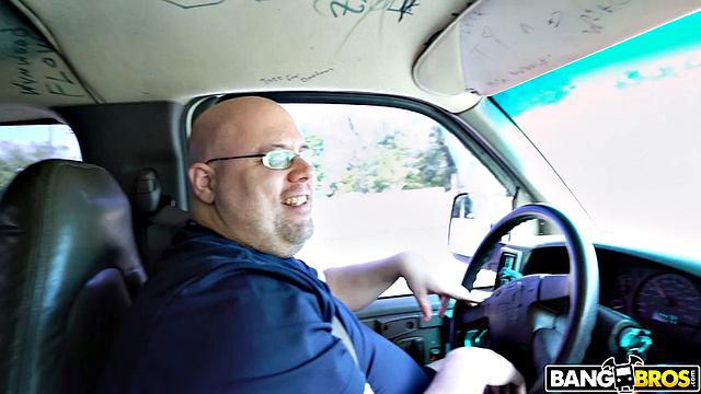 Stripper Gets Pounded On The Bus