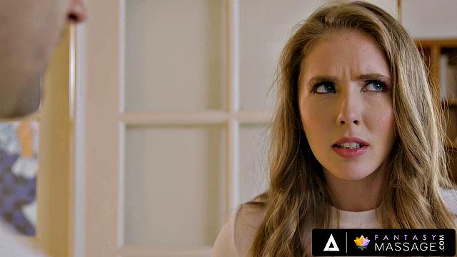 FANTASY MASSAGE - Hot Massage Ignites Between Masseur And His Sexy Ex Lena Paul