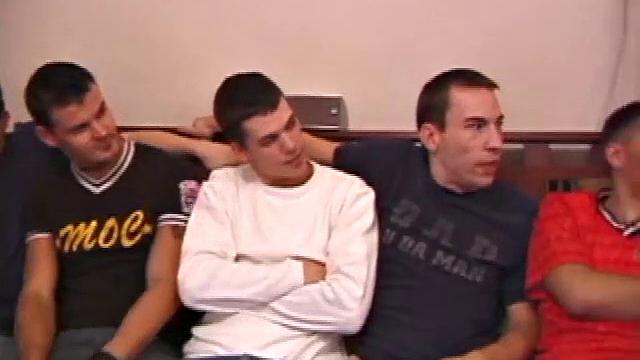 At the end of a particularly rough day, Torque comes home to find a living room full of hot guys, ready to play.