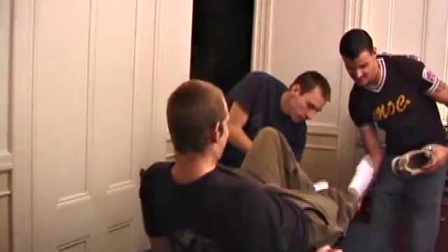 At the end of a particularly rough day, Torque comes home to find a living room full of hot guys, ready to play.