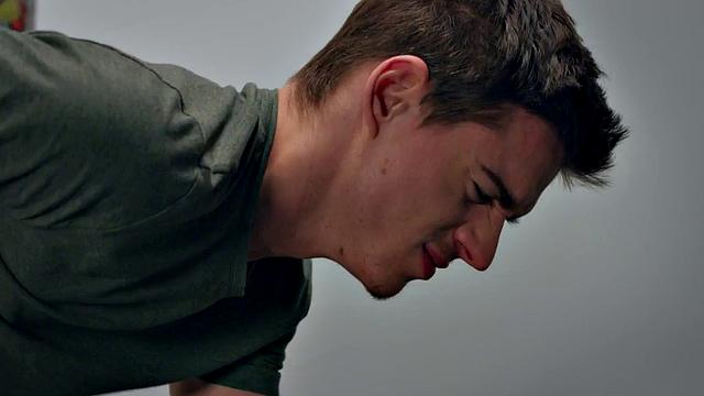 Bottom stud drilled by tattoo and piercing artist