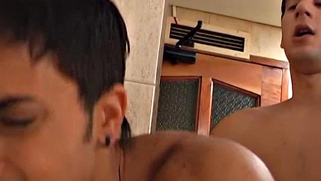 A Urinal Wank Turns Into Much More! - Harold Zen &amp;amp; Tomy Lima