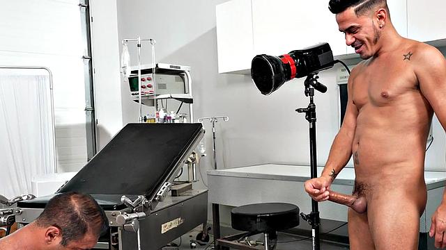 Mesmerized crossdresser barebacked in infirmary