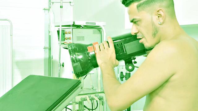 Mesmerized crossdresser barebacked in infirmary