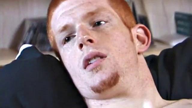 Tristan Stroking Cock