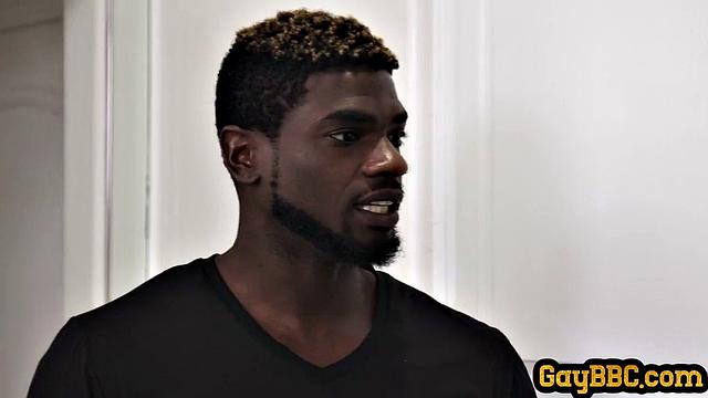 Hung black god anally ramming someone ethnically