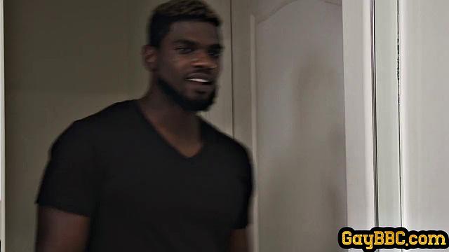 Hung black god anally ramming someone ethnically