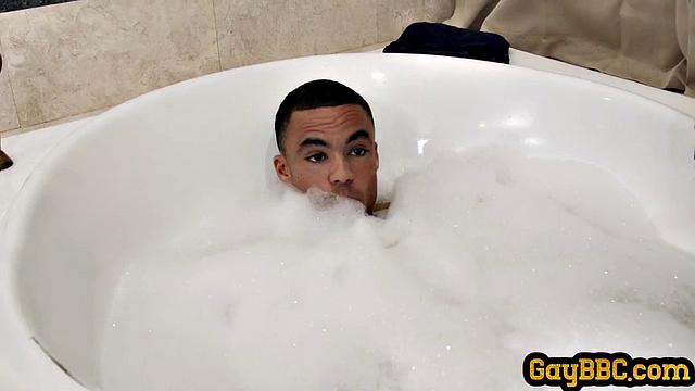 Hung black god anally ramming someone ethnically