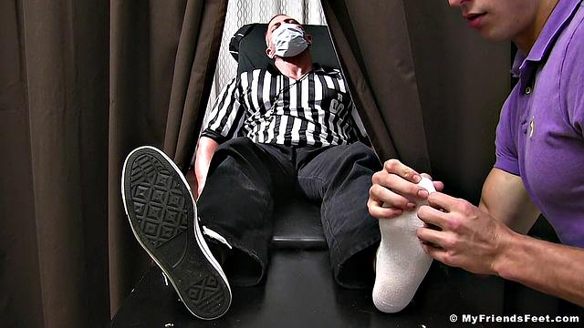Referee Joey Gets Worshiped - Joey