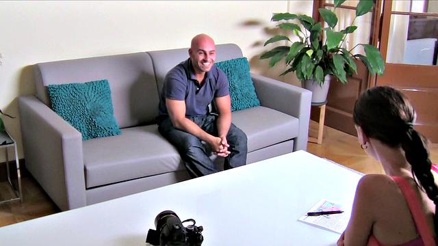 Agent's Pussy Gets Pounded Hard & Deep by a Bald Stud in Cowgirl & Reverse Cowgirl Action