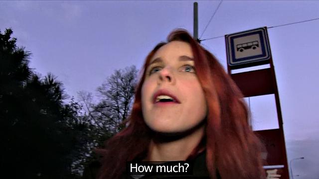 Spanish Redhead Gives Stranger A Ride On Her Bubble Butt - POV