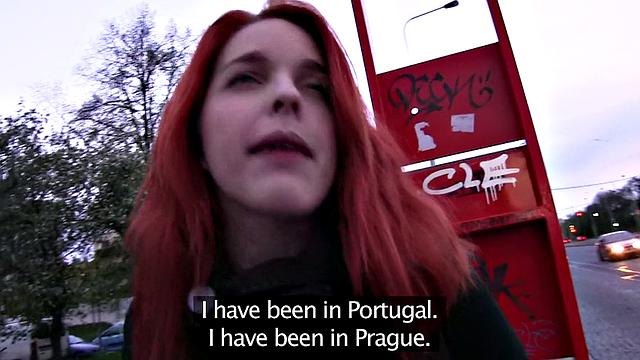 Spanish Redhead Gives Stranger A Ride On Her Bubble Butt - POV