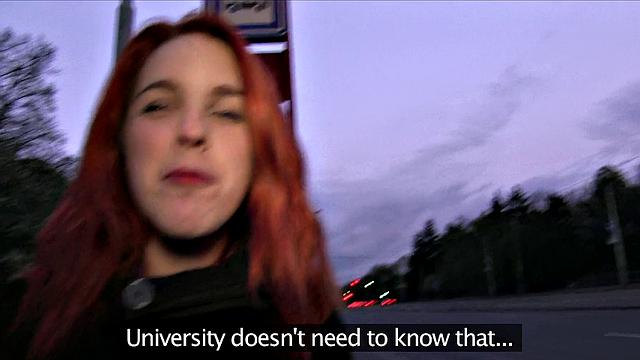 Spanish Redhead Gives Stranger A Ride On Her Bubble Butt - POV