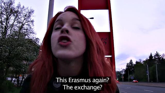 Spanish Redhead Gives Stranger A Ride On Her Bubble Butt - POV