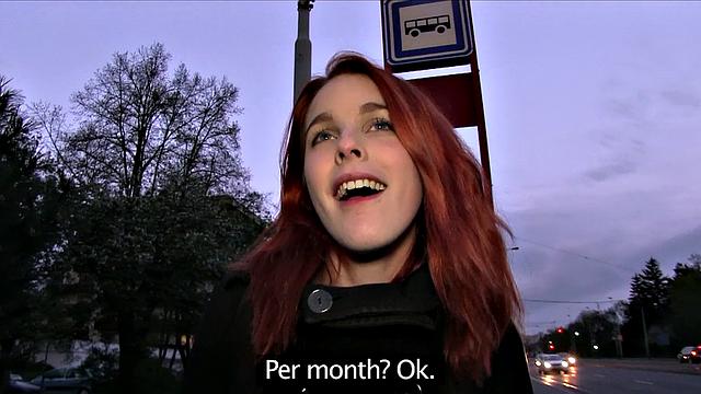 Spanish Redhead Gives Stranger A Ride On Her Bubble Butt - POV