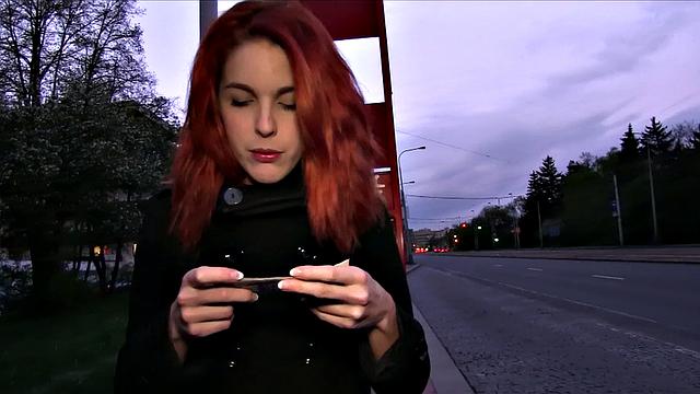 Spanish Redhead Gives Stranger A Ride On Her Bubble Butt - POV
