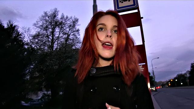 Spanish Redhead Gives Stranger A Ride On Her Bubble Butt - POV