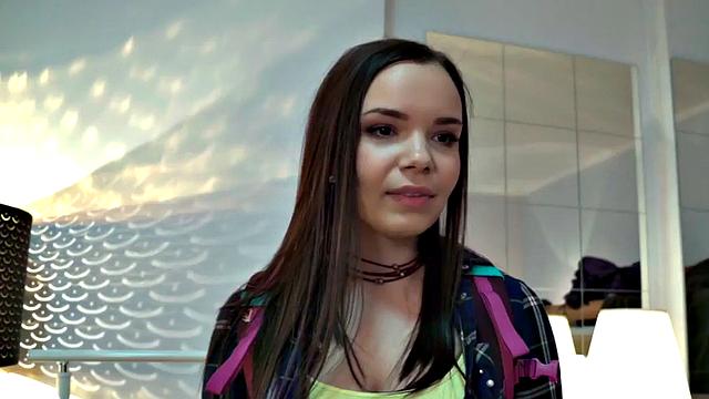 Nasty babes enjoy fucking in threeway with two fuckers