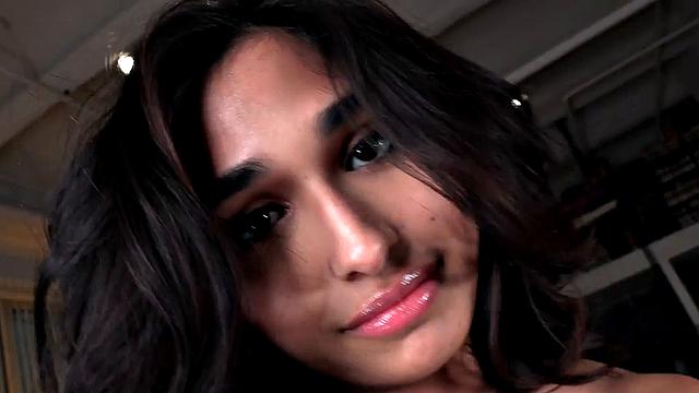 Wanking 21yo amateur slut jerks in dirty talking POV